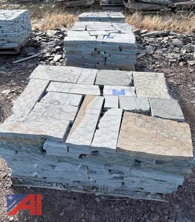 (3) Pallets of Gauged Colonial Wallstone
