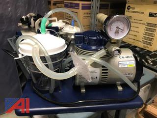 (4) Med Line Industries Vac-Assist Suction Units, New/Old Stock