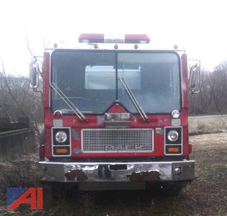 1984 Mack Pumper Cab & Chassis - Parts Only