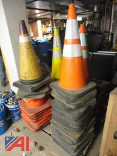 (50) Large Road Cones