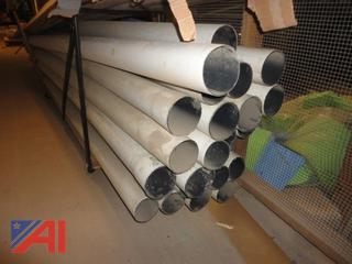 (25) Vinyl Drainage Sewer Pipe Sections