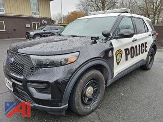 (381) (Reduced B.P.) 2020 Ford Explorer SUV/Police Vehicle - Hybrid