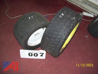 (2) Tires on Rims