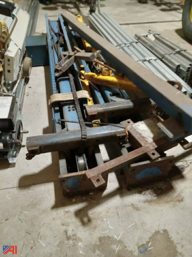 Auctions International Auction Village of MassenaNY 35736 ITEM Benwill 7,000 lb. Lift Hoist