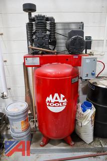 Mac Tools Industrial Vertical Air Compressor Two-Stage Cast Iron