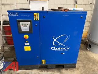 Quincy Type QGS 20 Compressor