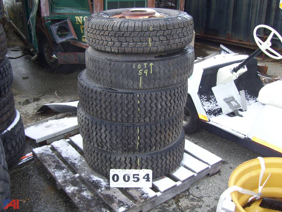 Auctions International Auction City of New Bedford DFFMMA 36359 ITEM (11) Tires