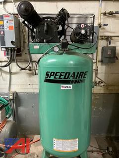 Speedaire Air Compressor, Compressed Air Dryer and Bell and Gossett Pump