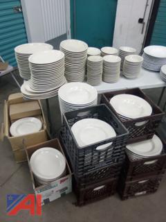 Large Lot of Porcelain Plates, Bowls and More