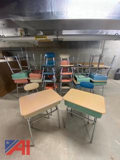 (10) Student Desks & (10) Student Chairs