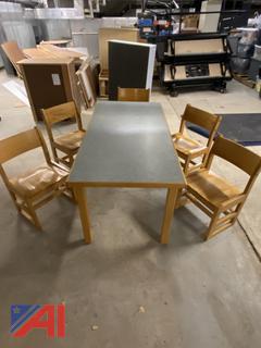 (1) Table & (5) Chairs