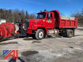 2000 Volvo VCL Dump Truck with Plow and Wing