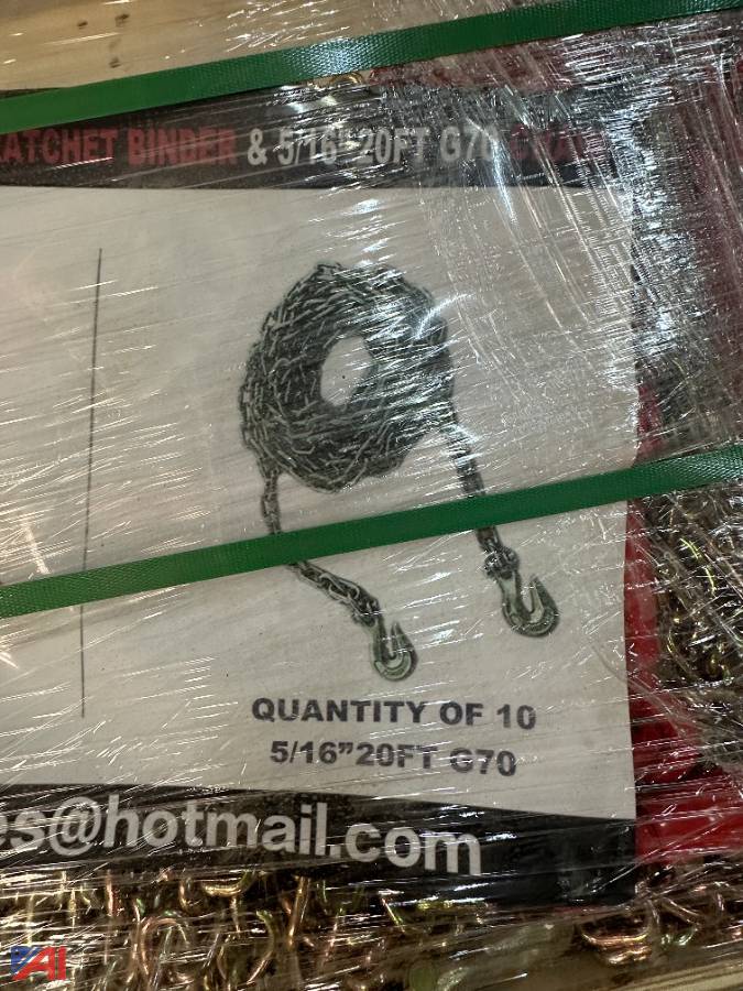 Auctions International Auction New Skid Steer AttachmentsNY 36497 ITEM (5) 2023 Greatbear