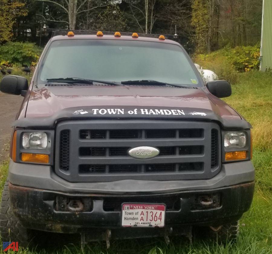Auctions International Auction Town of Hamden HwyNY 36507 ITEM