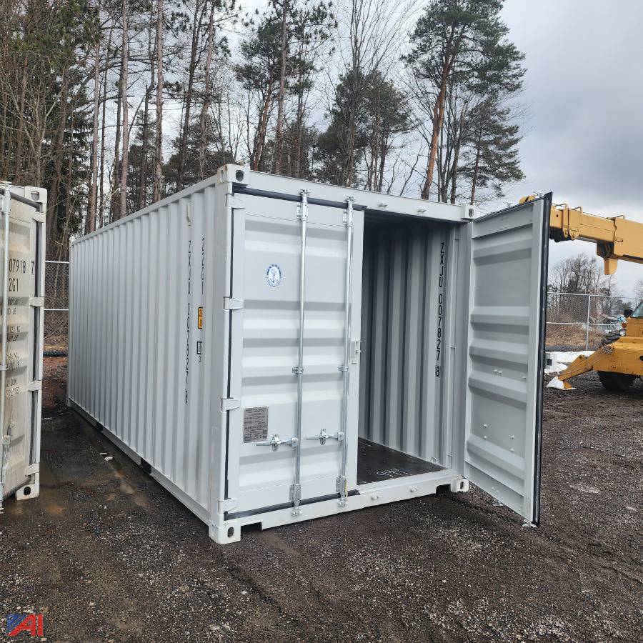 2023 20' New/One-Trip Shipping Container-ZXJU 007827 Auction