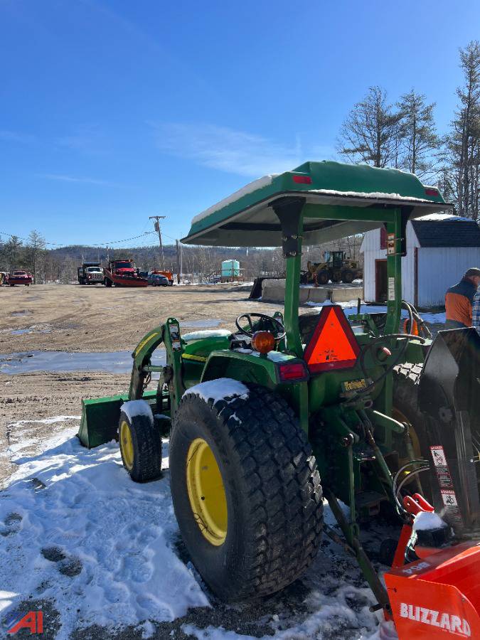 Auctions International Auction Town of Rumford Public WorksME 36983 ITEM 2005 John Deere