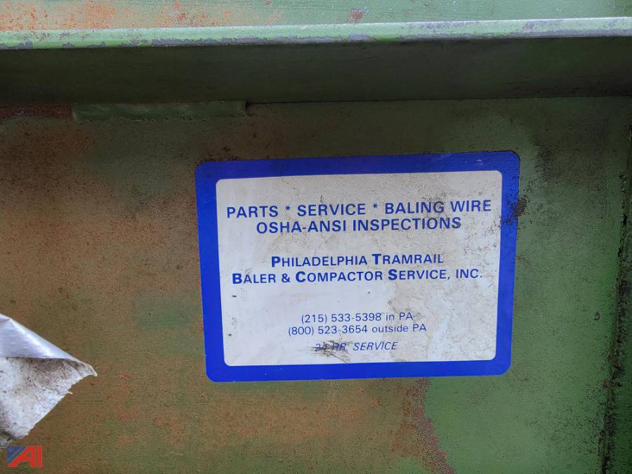 Auctions International Auction Town of Rumford Public WorksME 36983 ITEM Cardboard Bailing