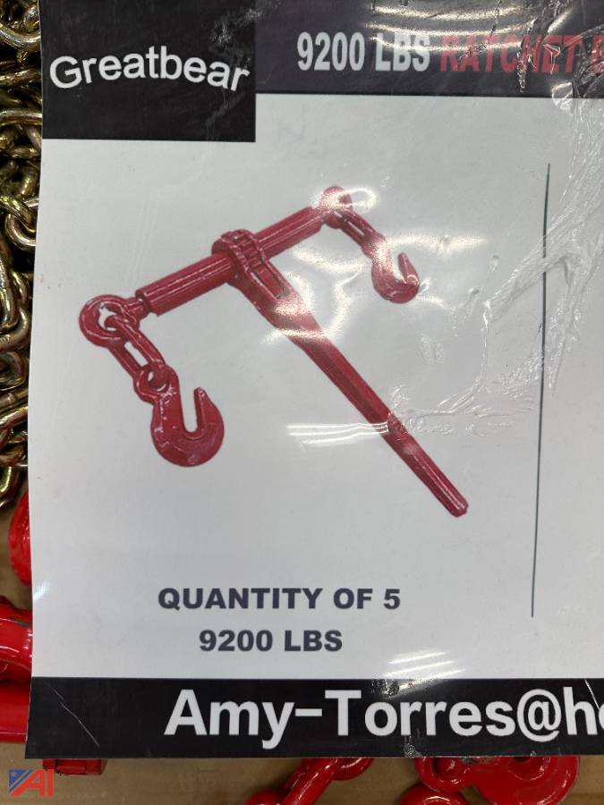 Auctions International Auction New Skid Steer AttachmentsNY 37332 ITEM (5) 2023 Greatbear