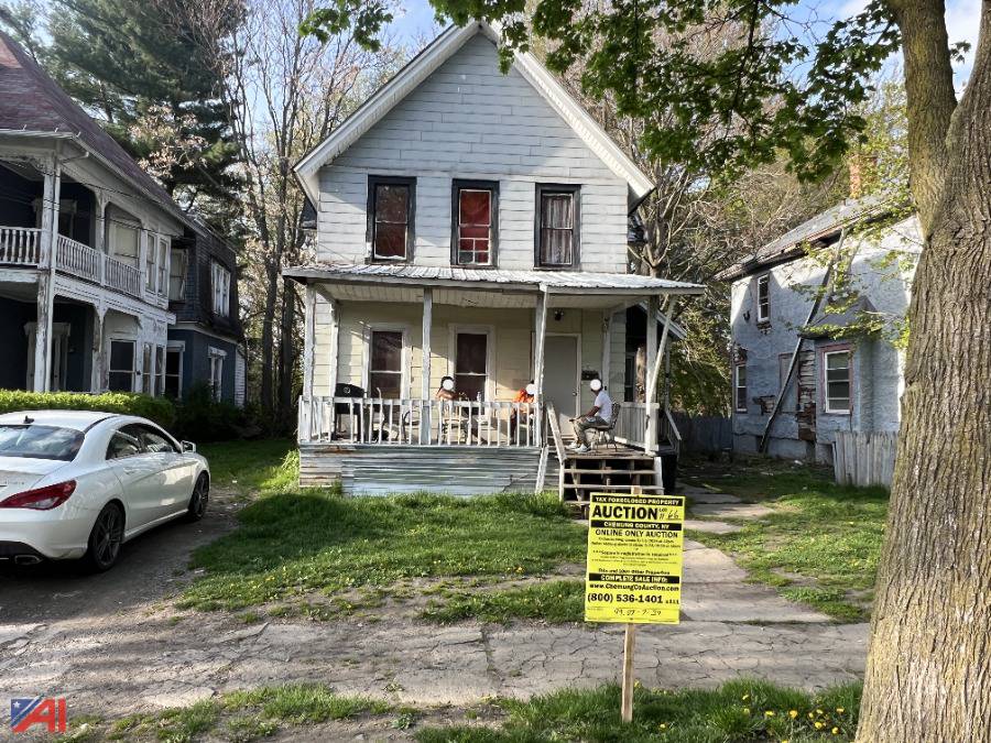 Auctions International Auction Chemung County Tax Foreclosed Real