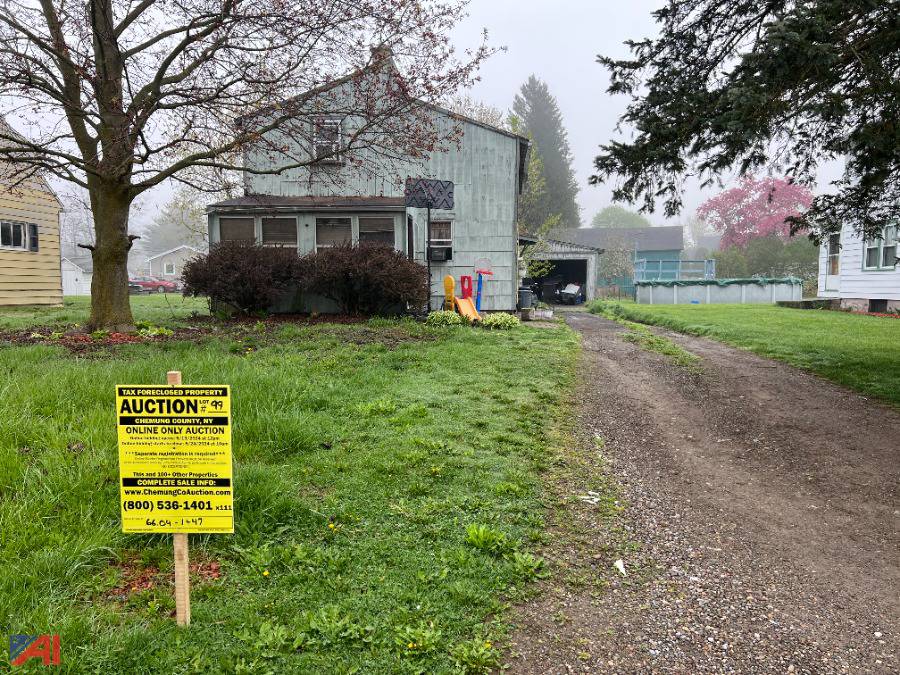Auctions International Auction Chemung County Tax Foreclosed Real