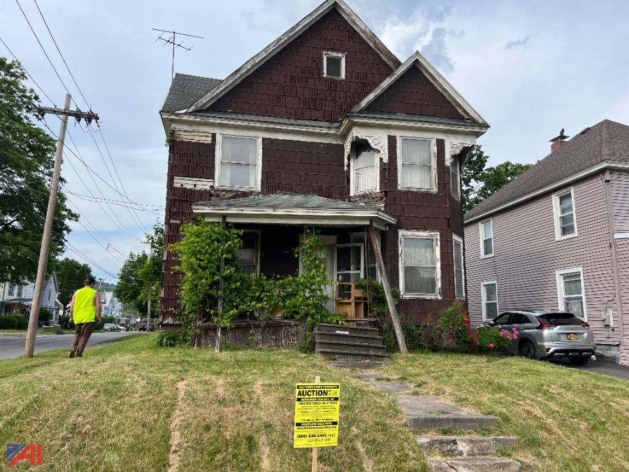 Auctions International Auction Herkimer County Tax Foreclosed Real