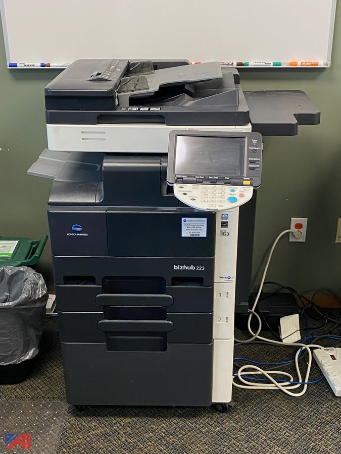 KONICA MINOLTA bizhub 223 本体 Konica Minolta bizhub 223 Monochrome Multifunction Printer