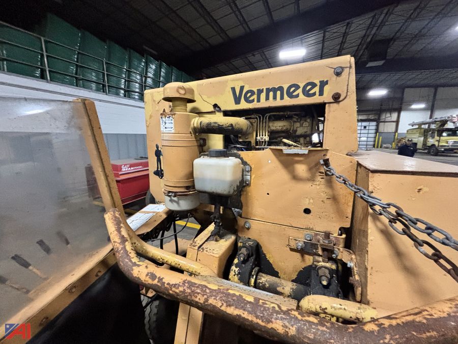 1991 Vermeer 665B Tow Behind Stump Grinder Auction | Auctions