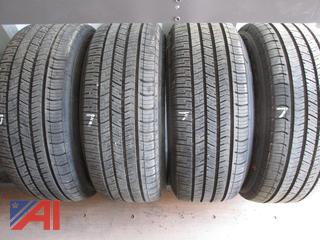 (4) 255/60R18 Goodyear Eagle Enforcer All Season Tires
