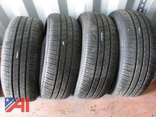 (4) 205/55R15 Dunlop Enasave All Season Tires